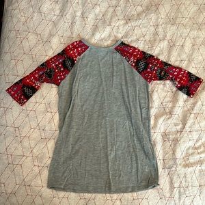 Lularoe Kids 3/4 Sleeve Baseball Tee